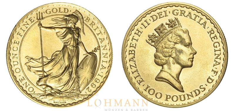 Gold Britannia - 1 Unze