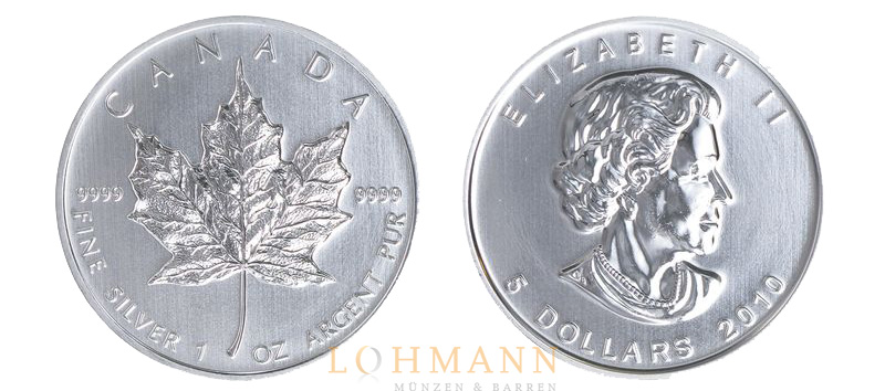 Silber Maple Leaf - 1 Unze