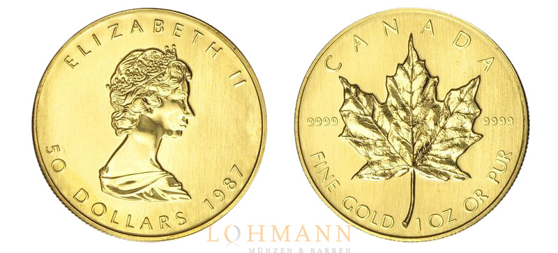 Gold Maple Leaf - 1 Unze