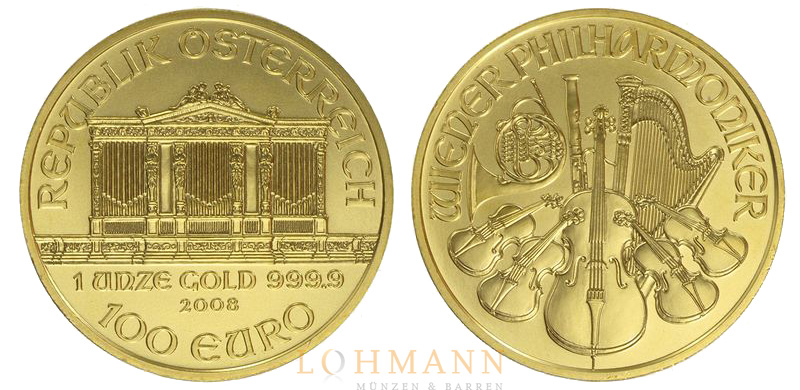 Wiener Philharmoniker - 1 Unze Gold