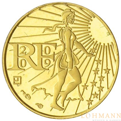 100 Euro Goldm&uuml;nze - S&auml;erin