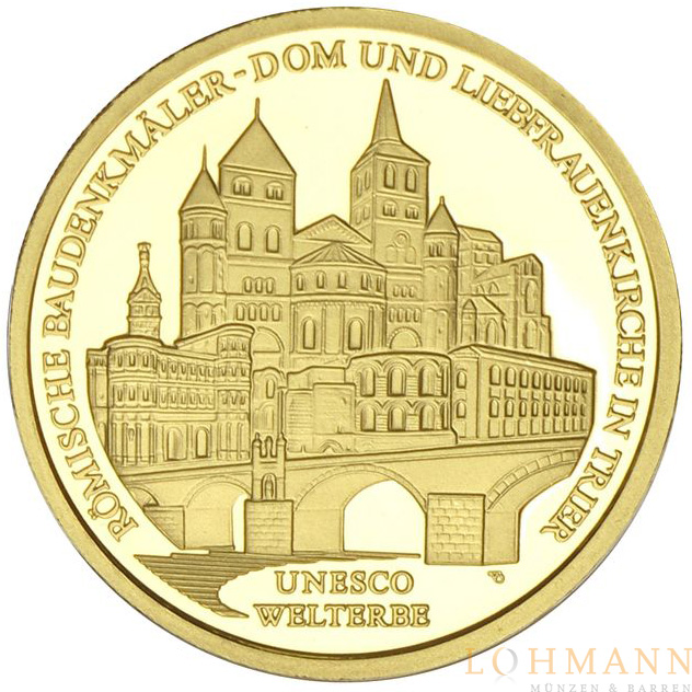 100 Euro Goldm&uuml;nze - Trier