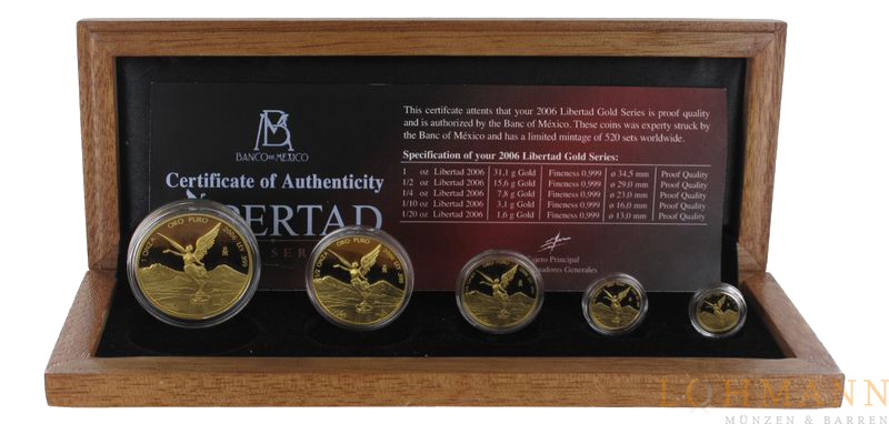 Gold Libertad - Proof Set 2006