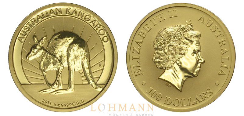 Australian Gold Kangaroo 2011