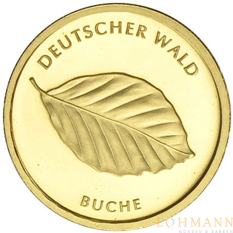 20 Goldm&uuml;nze 2011 - Gold Buche