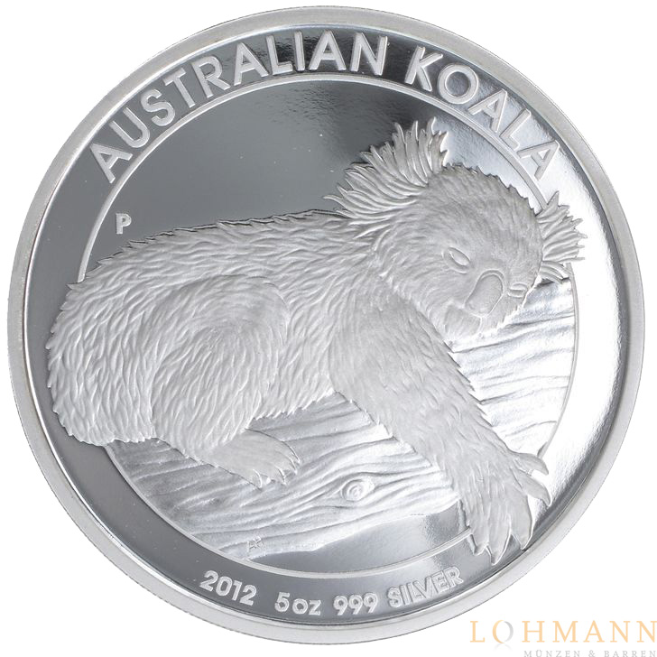 5 Unzen Koala Silberm&uuml;nze
