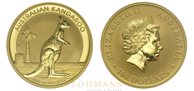 Australian Gold Kangaroo 2012