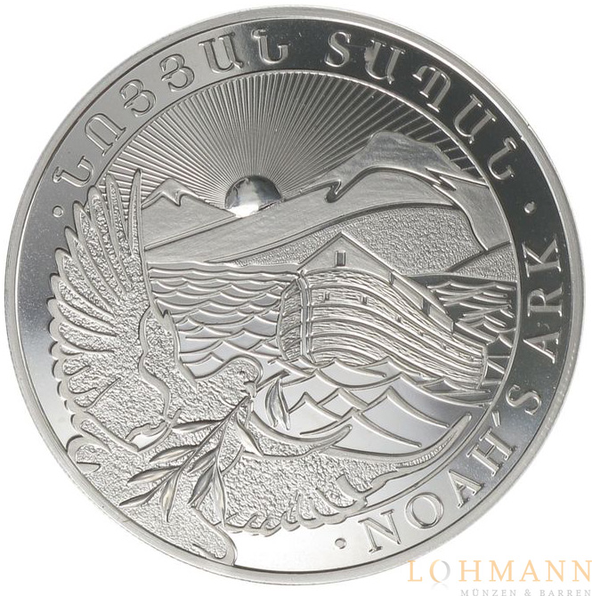 Arche Noah Silbermünze